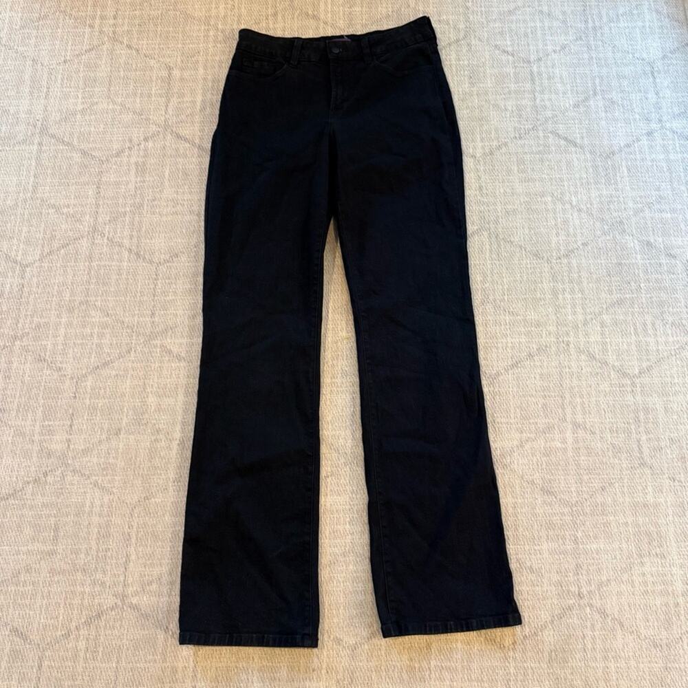 NYDJ Black Bootcut Stretch Jeans Women's Size 6 Made in USA